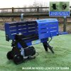 Log Splitter 7 Ton Hydraulic 3L Electric 2200 Watt Motor Wood Timber Cutter Axe 2 Blades Duoblade | 520mm Max Log Length