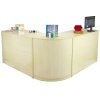 MonsterShop Zodiac Shop Counter Cabinets & Retail Display Showcase Set, Maple, Melamine MDF