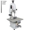 Commercial Bone Saw Bandsaw Butchers Meat Cutting Slicer Frozen Pork Fish Ribs Cut Restaurant Blades Electric Machine