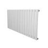 Flat Single Column Radiator - 600 x 1190mm - White