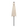 LED Tilt Parasol 2.7m - Cream