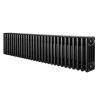 Traditional 4 Column Radiator - 300 x 1370mm - Black