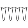 4 x Hairpin Legs / Hair Pin Legs Set SkiSki Legs Furniture Desk Bench Chair Table 12