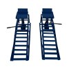 Hydraulic Car Ramps Pair 1.5 Ton Loading Ramp Heavy Duty 3 Ton 3000kg Garage Workshop Van Vehicle Bottle Jack Lift 34 x 26cm Platform Height adjustable 305-390mm Max Tyre Width 245mm Steel Safety Bolt