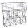 Gabion Baskets Galvanised Steel Cages Mesh Wire Stone Basket Outdoor Spiral Retaining Wall Planter Garden / 100 x 30 x 30cm / 6 Pack