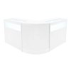Iris LED Shop Counter Set CM60 & 2 x B900 - White