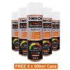 11m2 Van Lining Carpet Super Stretch Kit Camper Motor Homes Anthracite Dark Grey & 5 Heavy Duty Adhesive Glue Spray Cans