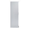 Tambour Shower Door - Silver