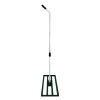 Lawn Leveller 100cm x 32cm Levelling Rake Lute Heavy Duty Lightweight Galvanised Steel Aluminium Green 1.2 - 1.9m Extendable Handle Easy Grip Landscaping Garden Tool Grass Soil Artificial Turf Compost