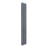WPC Slatted Wall Cladding x 4 Panels – Grey