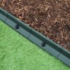 Flexible Lawn Edging Garden Border Grass Pathways Path Edge Vegetable Plot Flowerbed Raised Borders Rubber Artificial Grass Green | Pack of 30 x 1.2m