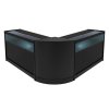 Iris LED Shop Counter Set CM60 & 2 x B1200 - Black