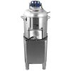 KuKoo Commercial Electric Potato Rumbler Peeler Machine Automatic Heavy Duty Catering Restaurant Peeling Machine 20Kg Capacity