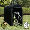 Waterproof Bike Tent Portable Moped Bicycle Mobility Scooter Shelter Storage Outdoor Garden Shed Oxford Fabric Cover Steel Frame Anchorage System 8 FREE Ground Bolts & 8 Ground Pegs Hard Soft Ground