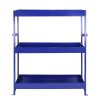 Monster Racking, Lightning Van Racks Metal Shelves Tool Storage Unit Duo, 116.5cm x 115cm x 34.8cm