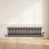 Traditional 2 Column Radiator - 300 x 1010mm - Raw Metal
