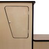 Camper Van Kitchen Furniture Motorhome Unit Pod for VW T4 LHD Transporter Built in Campervan Caravan MDF Storage Cupboards Wardrobe with 4 Space Wine Rack & Aluminium Rail Pre-Drilled Fixing Holes