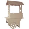KuKoo Candy Cart, Wedding Favours Sweet Stall Birthday Christening, MDF Table Wood Stand