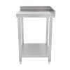 Deluxe Cocktail Bar Station Ice Well & Modular Corner Unit Stainless Steel Sink Mixer Tap Speed Rail Shelves Drink Refresher Gastro Pots Removable Dividers Splashback 2 Connector Brackets & Shaker