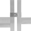 Modular Cocktail Bar Corner Unit With 5cm Splashback 85 x 55 x 55cm 2 Tier Shelf Worktop Prep Workstation Heavy Duty Stainless Steel Adjustable Feet Bar Station Link 2 x Brackets Included
