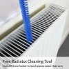 Radiator Cover White MDF Trellised Grill Modern Cabinet Shelf 1720mm