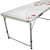 Beer Pong Table Folding Party Drinking Games Outdoor Indoor Portable Prosecco