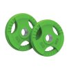 Olympic Tri-Grip Rubber Weight Plates 10kg Pair