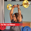 Olympic Tri-Grip Rubber Weight Plates Colour 1.25 kg Pair