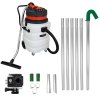 90L Wet & Dry Vacuum, Gutter Vacuum Poles & Camera