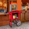 Hot Dog Steamer & Cart Events Hotdog Bun Electric Warmer Stainless Steel Machine Commercial Sliding Glass Doors Removable Shelf 2 Trays Adjustable Thermostat 30C - 110C 2000W Tongs 3 Sauce Bottles