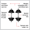 Cast Iron Dumbbell Set 20kg