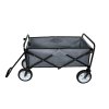 Foldable Garden Cart Pull Wagon Heavy Duty Trolley Utility Wheelbarrow Trailer Wheels Collapsible Folding Transport