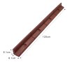 Flexible Lawn Edging Garden Border Grass Pathways Path Edge Vegetable Plot Flowerbed Raised Borders Rubber Artificial Grass Terracotta | Pack of 30 x 1.2m