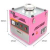 KuKoo Cotton Candy Floss Maker & Dome, Retro Pink, Stainless Steel, 51cm x 83cm x 51cm