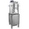 KuKoo Commercial Electric Potato Rumbler Peeler Machine Automatic Heavy Duty Catering Restaurant Peeling Machine 20Kg Capacity