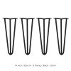 4 x Hairpin Legs / Hair Pin Legs Set SkiSki Legs Furniture Desk Bench Chair Table 14