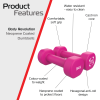 2 x 3KG Neoprene dumbbells