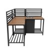 Aluminium & Wood Outdoor 3pc Kitchen Set