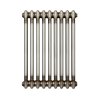 Traditional 2 Column Radiator - 600 x 425mm - Raw Metal