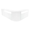 Luna LED Shop Counter Set CM60, TB60 & 2 x B1500 - White