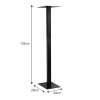 Royal Mail Post Box Stand ER Iron Free Standing Royal Mail Wedding Authentic Pillar Replica Lockable Post Office Letter Box