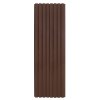 WPC Slatted Wall Cladding x 4 Panels – Brown