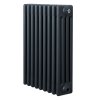 Traditional 4 Column Radiator - 600 x 425mm - Anthracite Grey