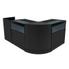 Luna LED Shop Counter Set CM60, TB60 & 2 x B900 - Black
