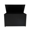 Rattan Cushion Storage Box 996L - Black