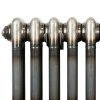 Traditional 2 Column Radiator - 1500 x 470mm - Raw Metal