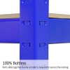 5 Bay Warehouse Shelving / Shed Storage / Garage Racks 5 Tier 120cm x 45cm x 180cm T-RAX + FREE Rubber Mallet