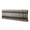 Traditional 2 Column Radiator - 300 x 1010mm - Raw Metal