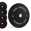 Body Revolution Olympic Bumper Plates Black 150kg SET