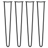 4 x Hairpin Legs / Hair Pin Legs Set SkiSki Legs Furniture Desk Bench Chair Table 28